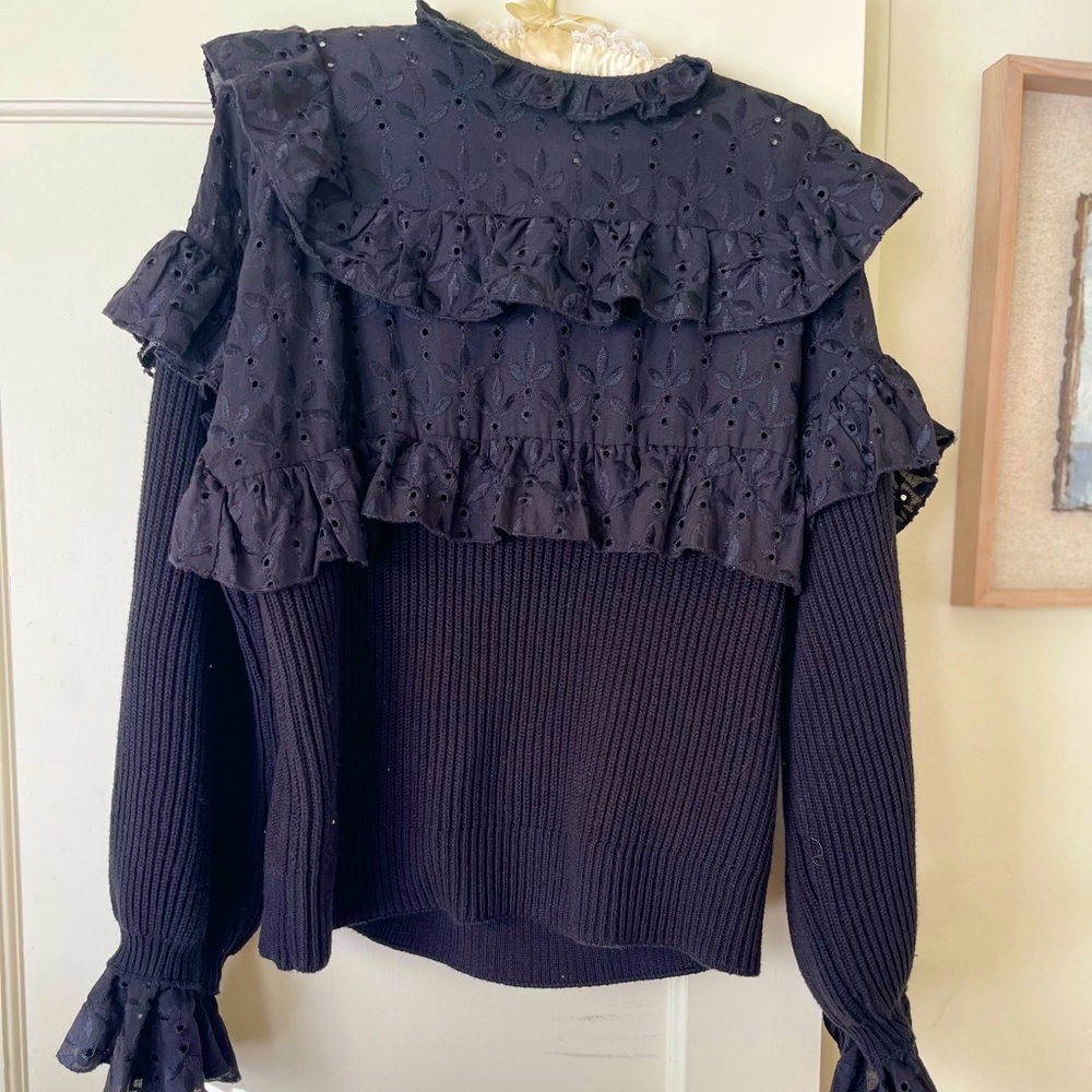 Zara Black Sweater size Large